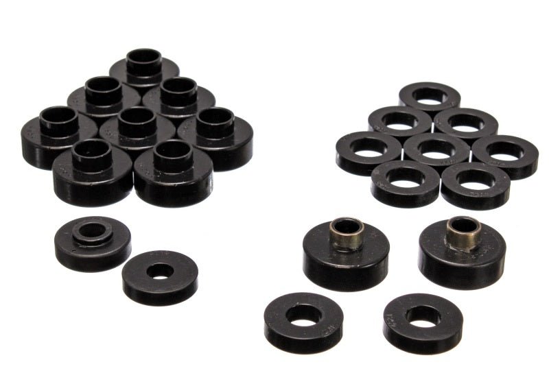 Energy Suspension Cj5-7 Body Mounts - Black - Crew Original