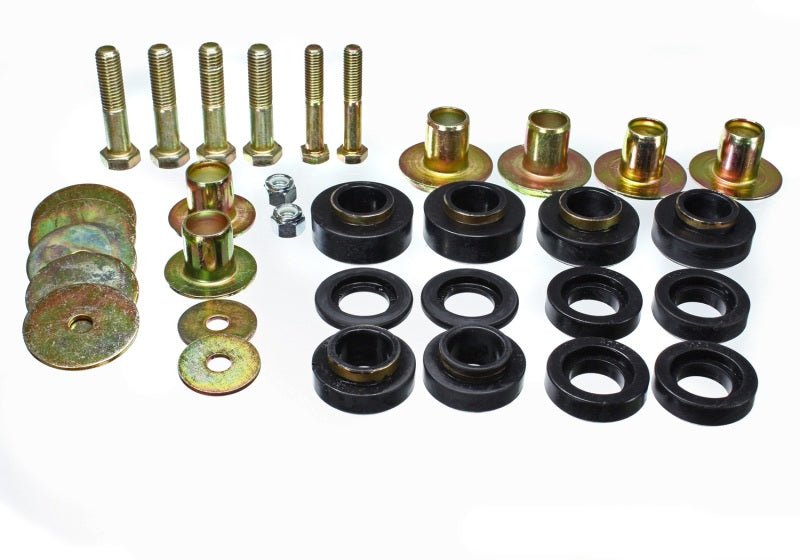 Energy Suspension Firebird Body Mount Set - Black - Crew Original
