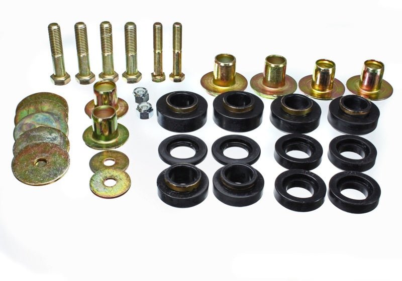 Energy Suspension Firebird Body Mount Set - Black - Crew Original