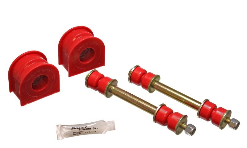 Energy Suspension Ford 29mm Front Sway Bar Bushing Set - Red - Crew Original