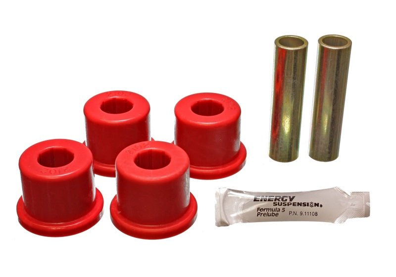 Energy Suspension Frame Shackle Set - Red - Crew Original