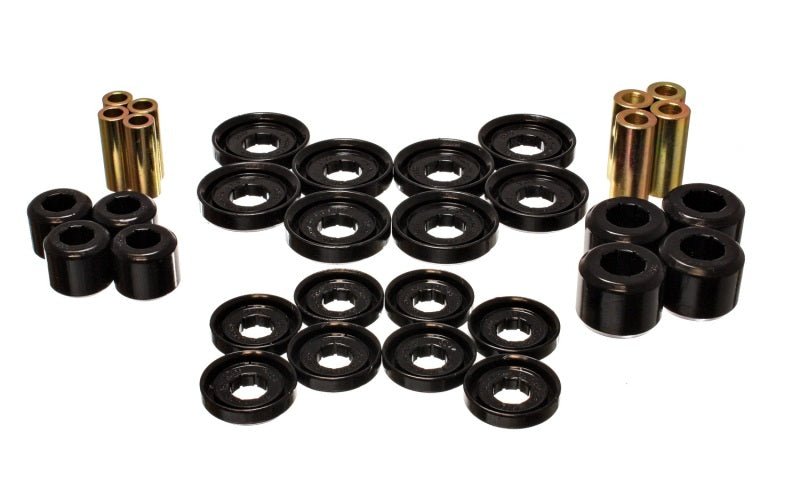 Energy Suspension Front Control Arm Bushing Set - Black - Crew Original
