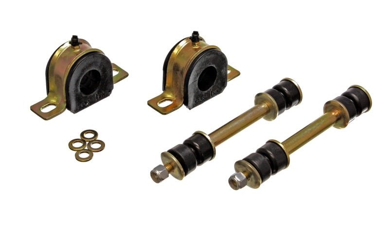 Energy Suspension Gm 1-1/8in Greaseable S/B Set - Black - Crew Original