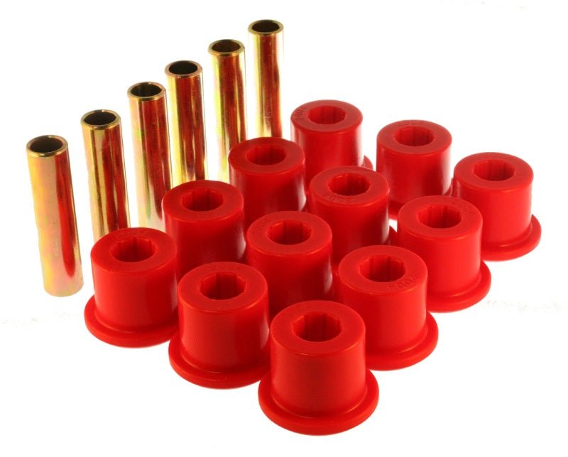 Energy Suspension Gm 2 & 4 X Rr Sprg Bush - Red - Crew Original
