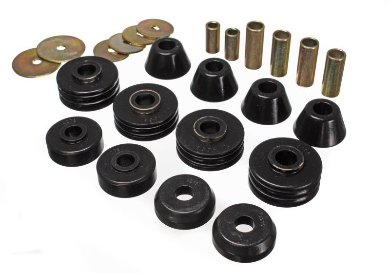 Energy Suspension Gm Cab Mount Set - Black - Crew Original