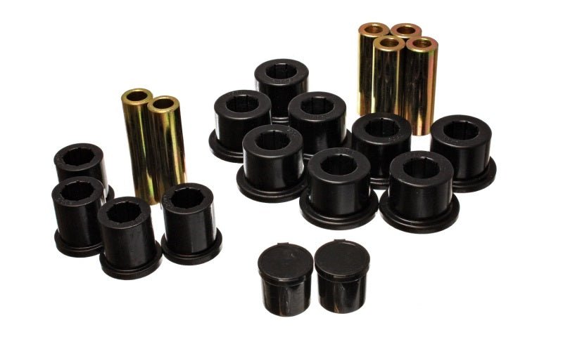 Energy Suspension Rear Spring Bushing Set - Black - Crew Original
