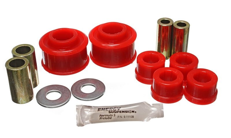 Energy Suspension Subaru Crosstrek/Forester/Impreza/Legacy/WRX Red Front Control Arm Bushing Set - Crew Original