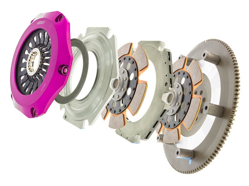 Exedy 04-14 Subaru WRX STi Twin Cerametallic Rigid Disc Hyper Multi Clutch - Crew Original