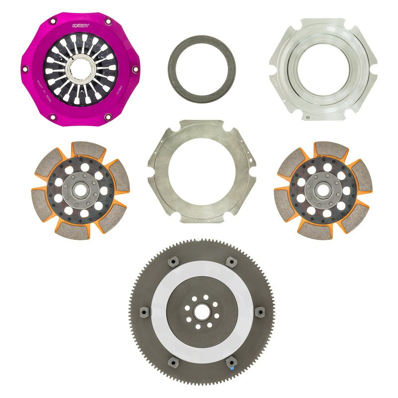 Exedy 04-14 Subaru WRX STi Twin Cerametallic Rigid Disc Hyper Multi Clutch - Crew Original