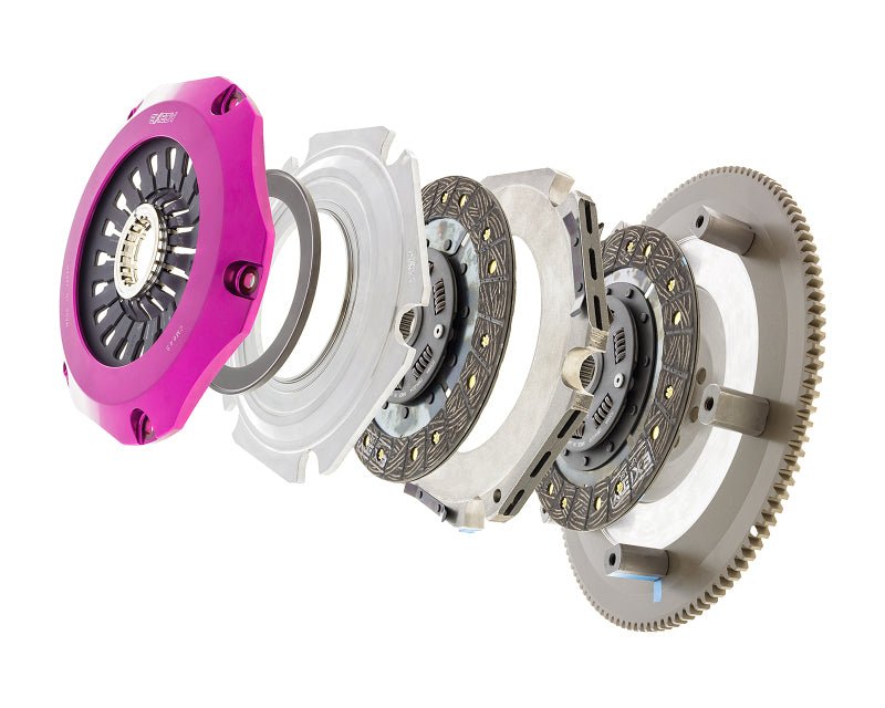 Exedy 04-17 Subaru WRX STI EJ255/EJ257 2.5L Twin-Organic Clutch Kit - Crew Original