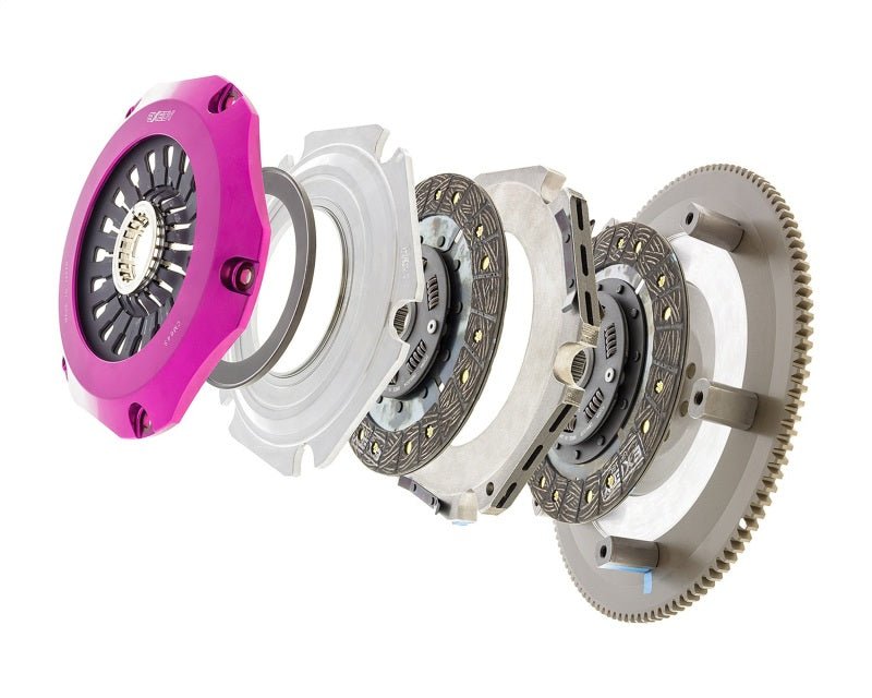 Exedy 04-17 Subaru WRX STI EJ255/EJ257 2.5L Twin-Organic Clutch Kit - Crew Original