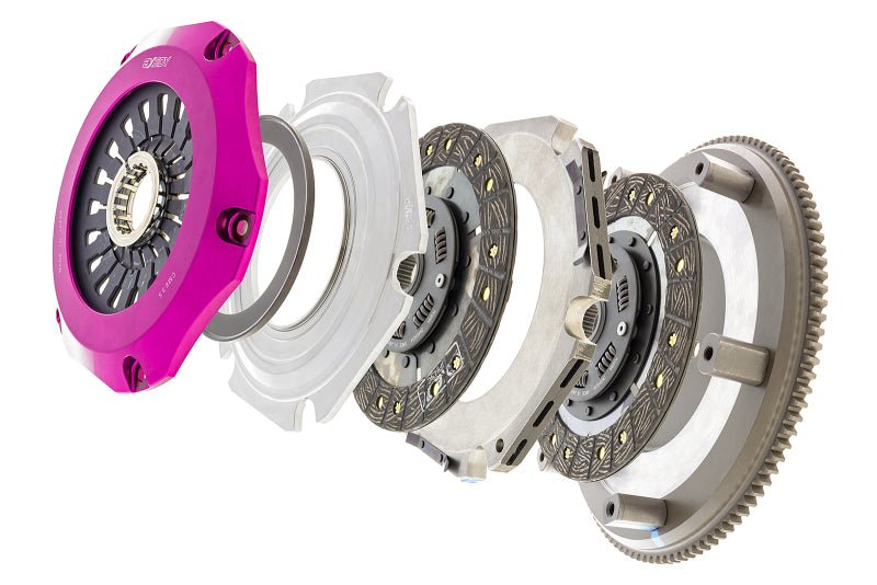 Exedy 08-15 Mitsubishi Evo X 4B11T 2.0L Twin-Organic Clutch Kit - Crew Original