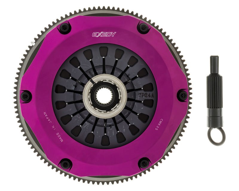 Exedy 08-15 Mitsubishi Evo X 4B11T 2.0L Twin-Organic Clutch Kit - Crew Original