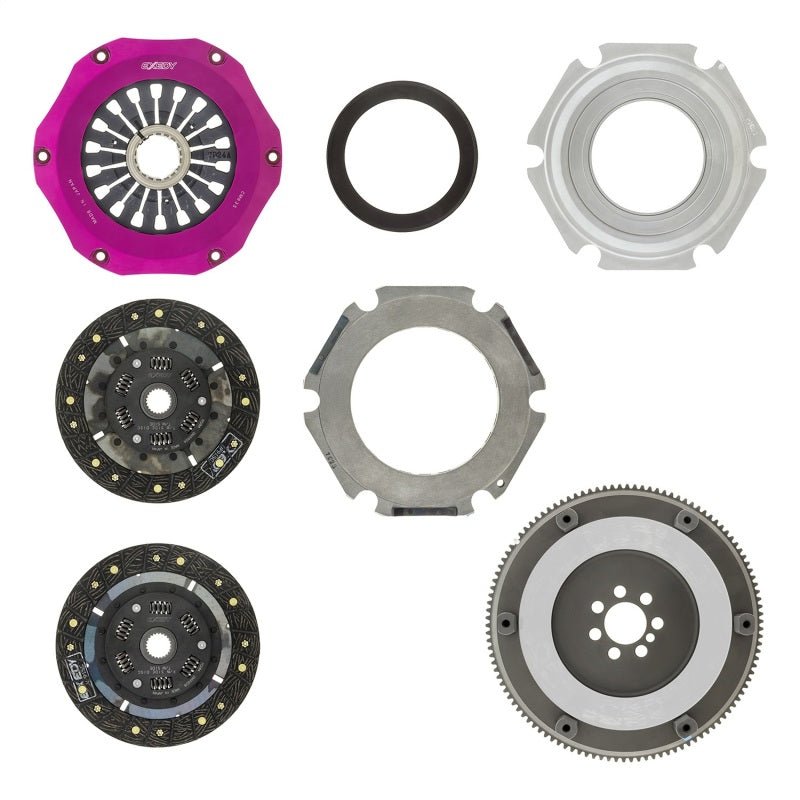 Exedy 08-15 Mitsubishi Evo X 4B11T 2.0L Twin-Organic Clutch Kit - Crew Original