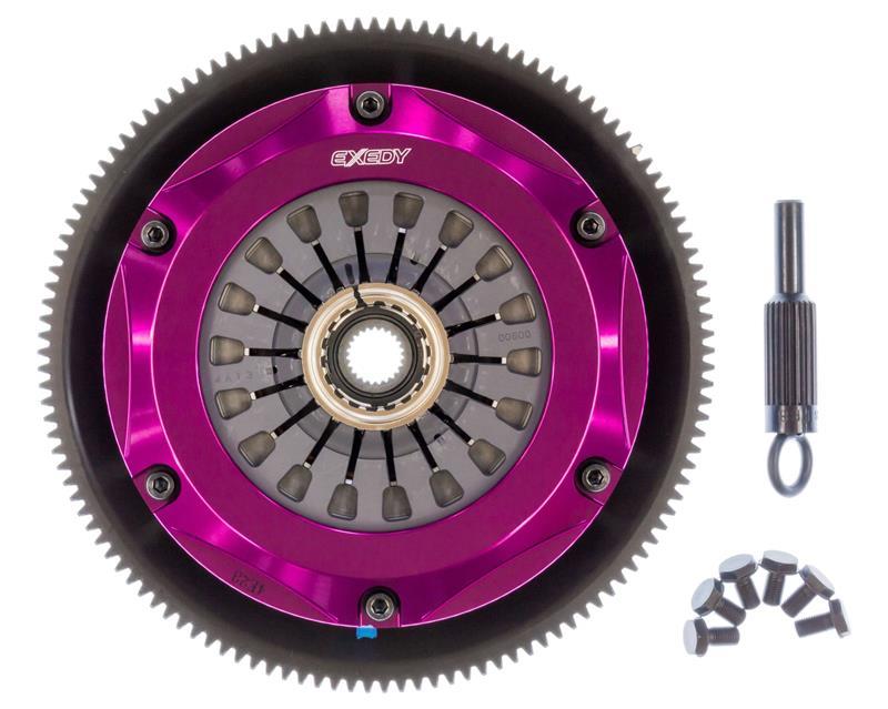 Exedy 1993-1995 Mazda RX-7 R2 Hyper Twin Cerametallic Clutch Sprung Center Disc Pull Type - Crew Original