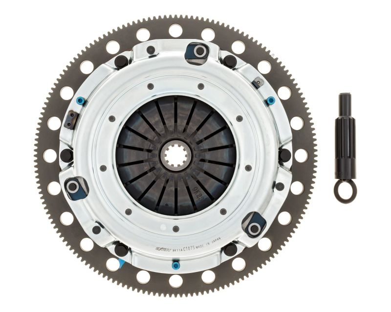Exedy 1996-10 Mustang 4.6L Organic 10 Teeth 6 Bolt Twin Disc Clutch - Crew Original