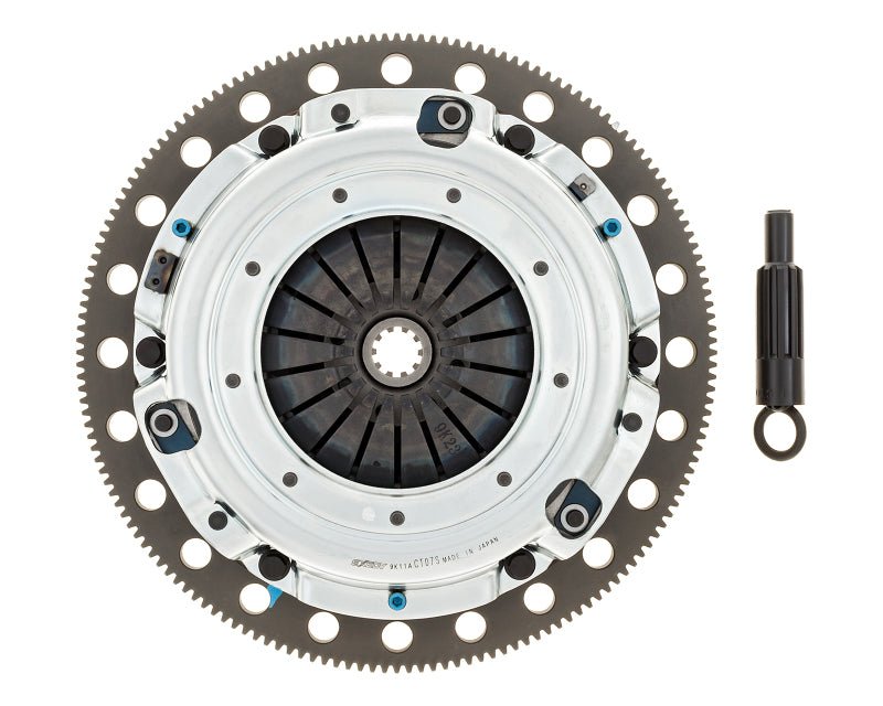 Exedy 1996-10 Mustang 4.6L Organic 10 Teeth 6 Bolt Twin Disc Clutch - Crew Original