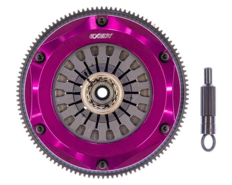Exedy 1996-1996 Mitsubishi Lancer Evolution IV L4 Hyper Triple Cerametallic Clutch Rigid - Crew Original