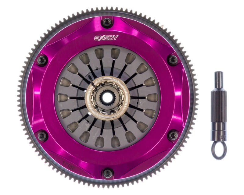 Exedy 1996-1996 Mitsubishi Lancer Evolution IV L4 Hyper Triple Cerametallic Clutch Rigid - Crew Original