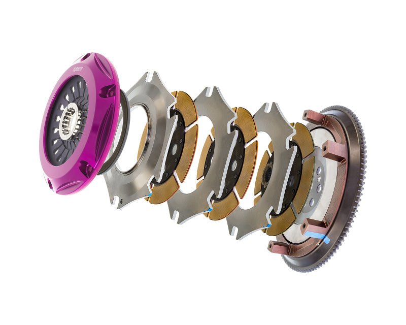 Exedy 1996-1996 Mitsubishi Lancer Evolution IV L4 Hyper Triple Cerametallic Clutch Rigid - Crew Original