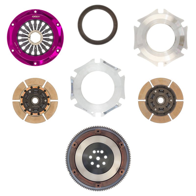 Exedy 1996-2006 Mitsubishi Lancer Evolution L4 Hyper Twin Cerametallic Clutch Sprung - Crew Original