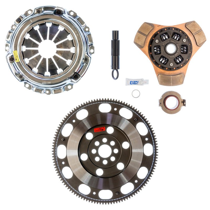 Exedy 2002-2006 Acura RSX Base L4 Stage 2 Cerametallic Clutch Thick Disc Incl. HF02 Lightweight FW - Crew Original