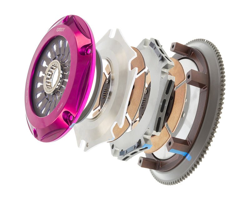 Exedy 2008-2015 Mitsubishi Lancer Evolution GSR L4 Hyper Twin Cerametallic Clutch Sprung - Crew Original