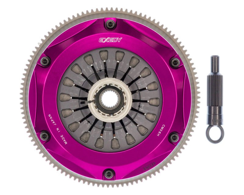 Exedy 2008-2015 Mitsubishi Lancer Evolution GSR L4 Hyper Twin Cerametallic Clutch Sprung - Crew Original