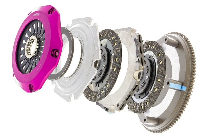 Exedy 96-06 Mitsubishi Evo 4-9 4G63T 2.0L Twin-Organic Clutch Kit - Crew Original