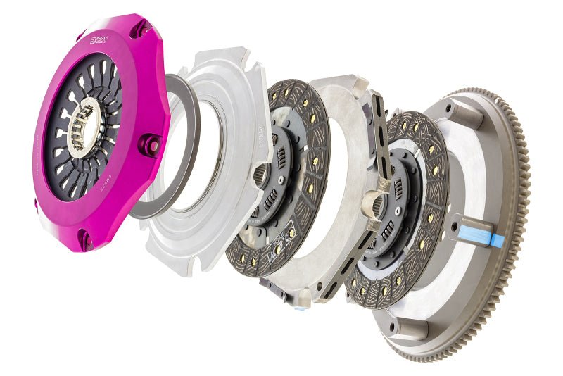 Exedy 96-06 Mitsubishi Evo 4-9 4G63T 2.0L Twin-Organic Clutch Kit - Crew Original