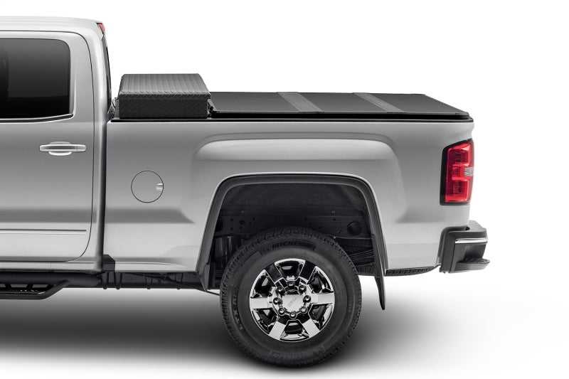 Extang 99-16 Ford Super Duty Short Bed (6.5ft) Solid Fold 2.0 Toolbox - Crew Original