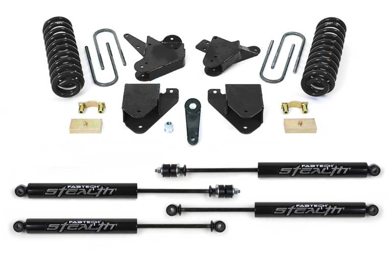 Fabtech 05-07 Ford F250 2WD V10 & Diesel 6in Basic Sys w/Stealth - Crew Original