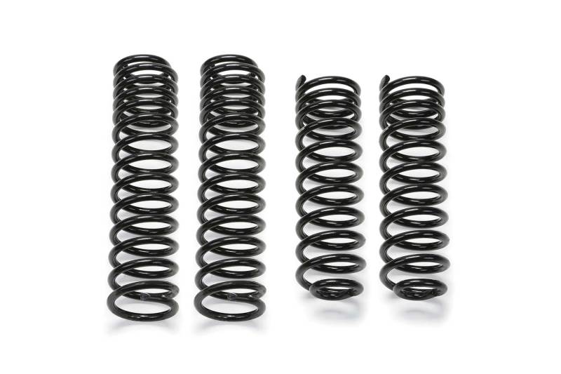 Fabtech 07-18 Jeep JK 4WD 4-Door 5in Front & Rear Long Travel Coil Spring Kit - Crew Original