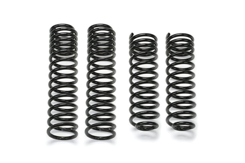 Fabtech 07-18 Jeep JK 4WD 4-Door 5in Front & Rear Long Travel Coil Spring Kit - Crew Original