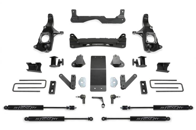 Fabtech 11-19 GM 2500HD 2WD/4WD 4in Basic Sys w/Stealth Shks - Crew Original