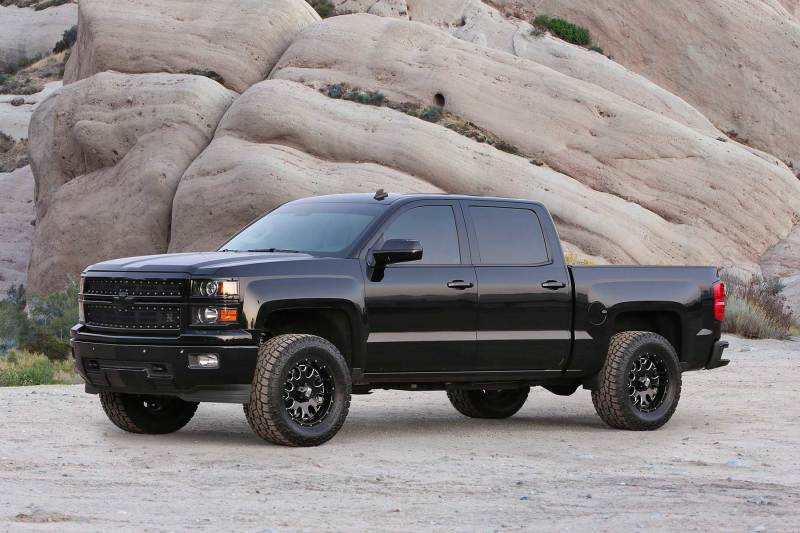 Fabtech 14-18 GM C/K1500 P/U w/oE Alm Or Stmp Stl UCA 4in Basic Sys w/Stealth - Crew Original