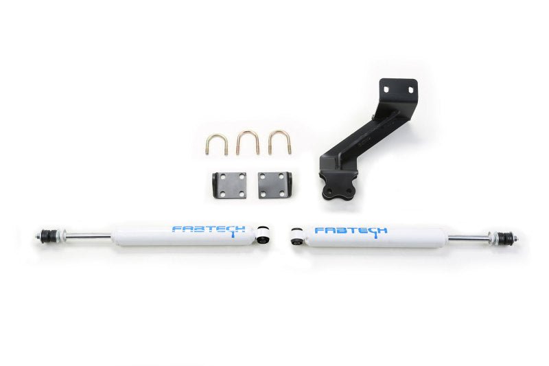 Fabtech 14-18 Ram 2500/3500 4WD Dual Steering Stabilizer System w/Perf. Shocks - Crew Original