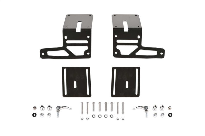 Fabtech 18-21 Jeep JL/JT Light Bracket Kit (Adjustable) - Crew Original
