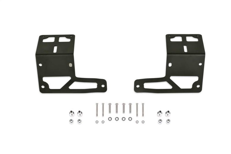 Fabtech 18-21 Jeep JL/JT Light Bracket Kit (Non-Adjustable) - Crew Original