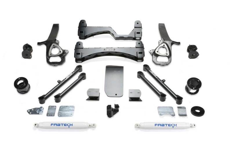 Fabtech 19-21 Ram 1500 4WD 6in Basic Sys w/Perf Shks - Crew Original