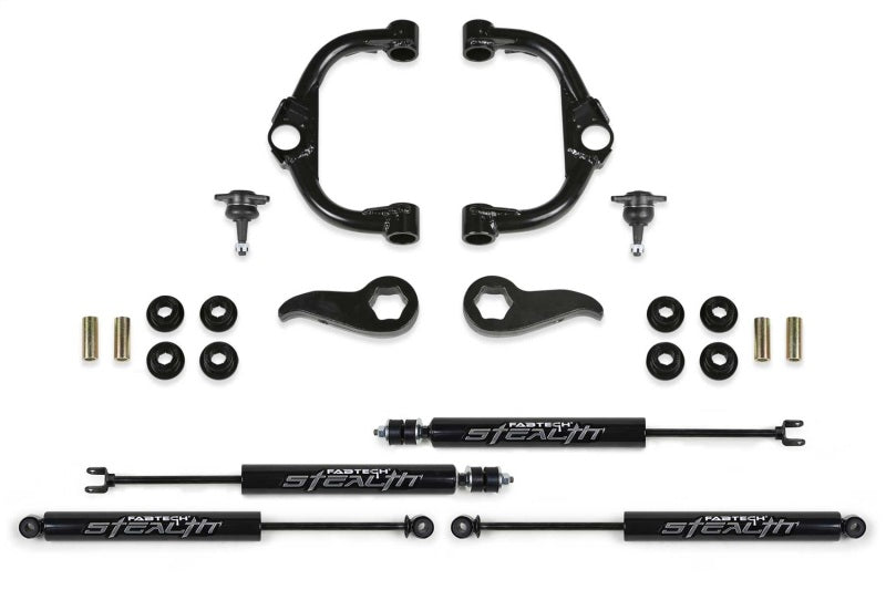 Fabtech 20-21 GM K2500HD 3.5in Bj UCA Kit w/Stealth - Crew Original