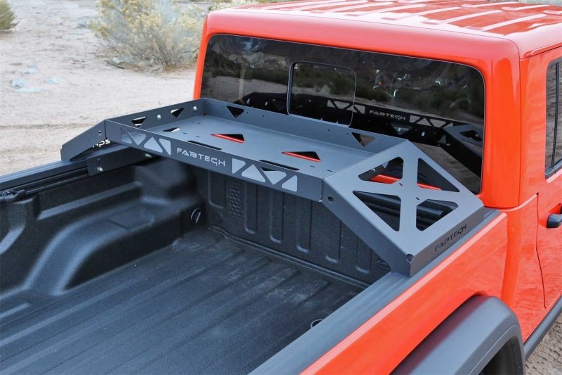 Fabtech 20-21 Jeep JT Gladiator Cargo Rack - Crew Original