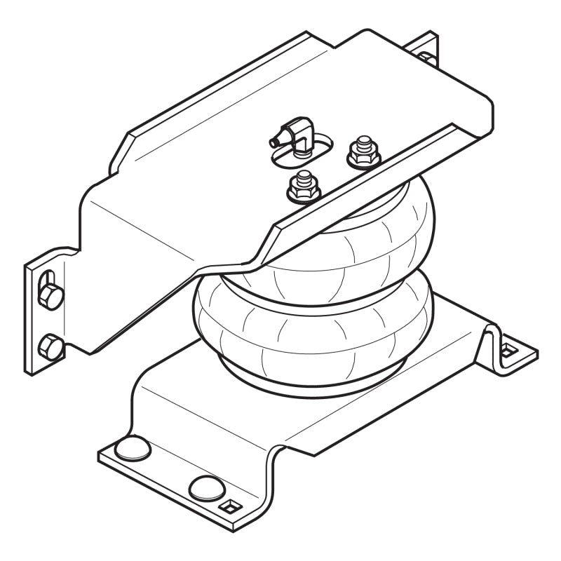 Firestone Ride-Rite Air Helper Spring Kit Front 07-17 Dodge RAM 3500HD Cab 2WD/4WD (W217602478) - Crew Original