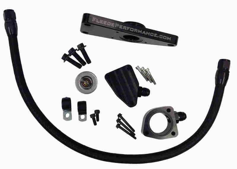 Fleece Performance 03-07 Dodge 5.9L / 04.5-12 6.7L Cummins Coolant Bypass Kit (03-07 Manual Trans) - Crew Original