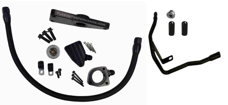 Fleece Performance 03-07 Dodge 5.9L Cummins Coolant Bypass Kit (03-05 Auto Trans) - Crew Original