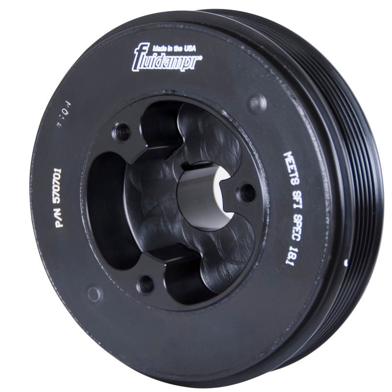 Fluidampr 08-15 Mitsubishi Evo X Steel Internally Balanced Damper - Crew Original