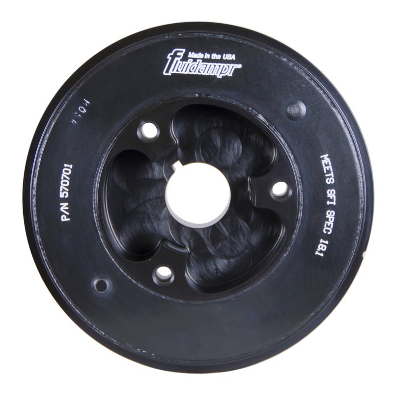 Fluidampr 08-15 Mitsubishi Evo X Steel Internally Balanced Damper - Crew Original