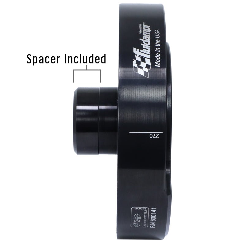 Fluidampr 6.2L / 6.5L GM Diesel 1982-1993 (Mechanical) Steel Externally Balanced Damper - Crew Original