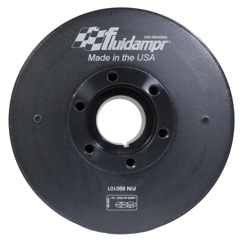 Fluidampr 6.6L GM Duramax 2001-2005 Steel Externally Balanced Damper - Crew Original