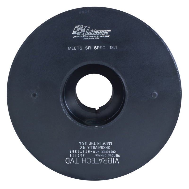 Fluidampr 6.6L GM Duramax 2006-2008 Steel Externally Balanced Damper - Crew Original
